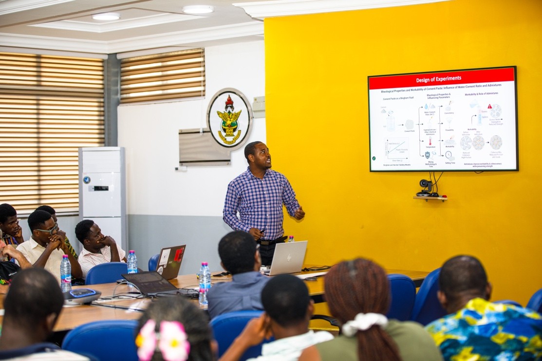 PhD research presentation by Mr. Victor Mutai